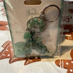 Jade Green Keychain NWT